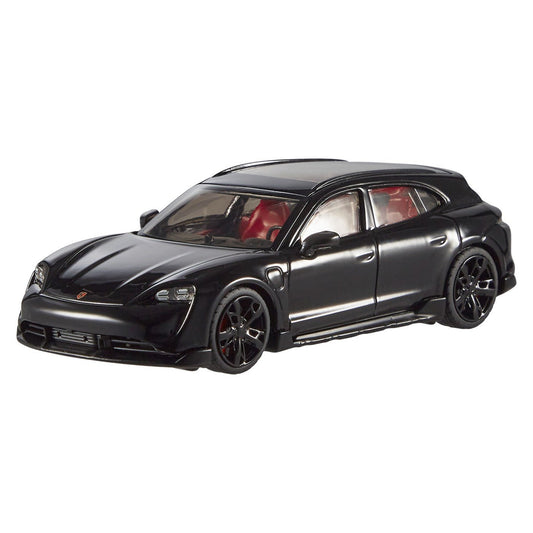 Hot wheels premium real riders masinuta metalica porsche taycan turbo s cross turismo scara 1:43, Mattel - Publisol.ro