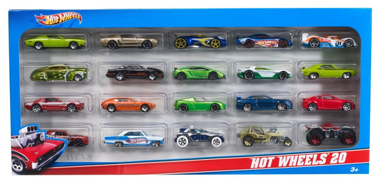Hot wheels set 20 masinute scara 1:64, Mattel - Publisol.ro