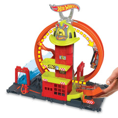 Hot Wheels statia de pompieri super loop - Publisol.ro