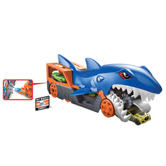 Hot Wheels transportator rechin cu masinuta inclusa - Publisol.ro