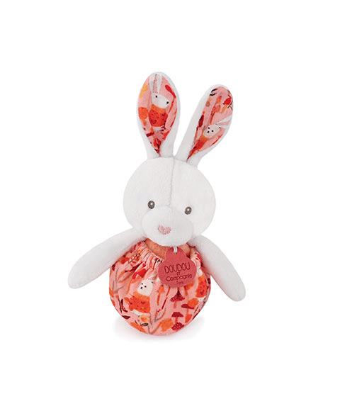 Iepuras Doudou - jucarie de plus, 20 cm - Doudou et Compagnie - Publisol.ro