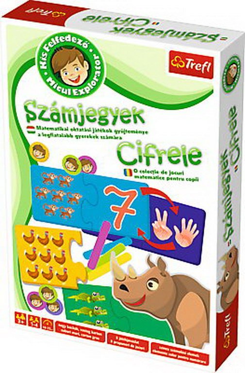 Invata cifrele micului explorator, Trefl - Publisol.ro