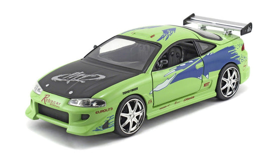 Jada fast & furious masinuta metalica mitsubishi eclipse scara 1:24, Simba - Publisol.ro