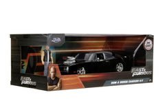 Jada Fast & Furious set figurina Dom si masinuta metalica Dodge Charger 1970 scara 1 la 24 - Publisol.ro