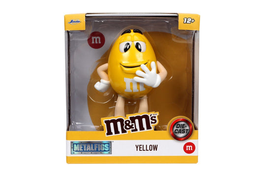 Jada figurina metalica m&m galbena 10cm, Simba - Publisol.ro