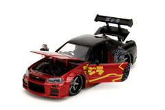 Jada Godzilla masinuta metalica Nissan Skyline gtr scara 1 la 24 - Publisol.ro