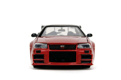 Jada Godzilla masinuta metalica Nissan Skyline gtr scara 1 la 24 - Publisol.ro
