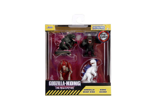 Jada godzilla set 4 figurine metalice 6.5cm, Simba - Publisol.ro