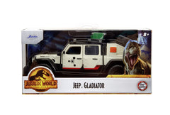 Jada jurassic world masinuta metalica jeep gladiator scara 1:32, Simba - Publisol.ro