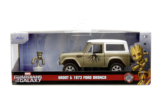 Jada marvel set masinuta metalica ford bronco si figurina groot, Simba - Publisol.ro