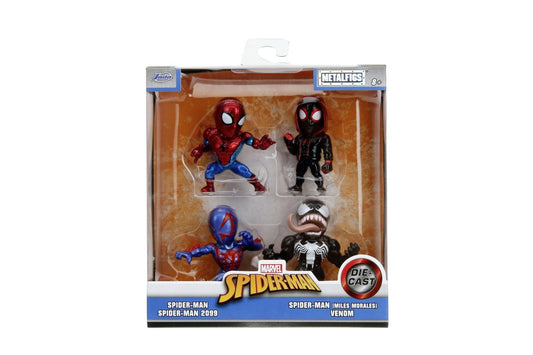 Jada marvel spider man set 4 figurine metalice 6.5cm, Simba - Publisol.ro