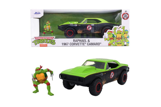 Jada masinuta metalica testoasele ninja raphael chevy camaro 1:24, Simba - Publisol.ro