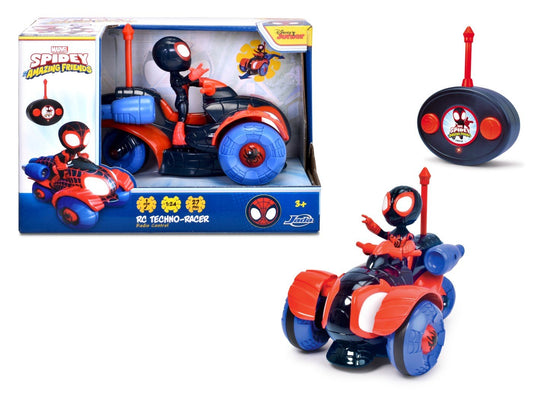 Jada masinuta rc miles morales techno racer scara 1:24, Simba - Publisol.ro