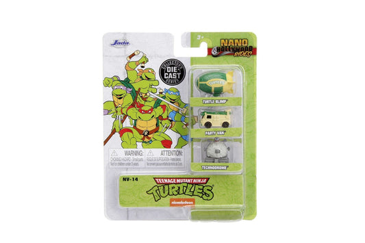 Jada set 3 masinute metalice testoasele ninja 4cm, Simba - Publisol.ro