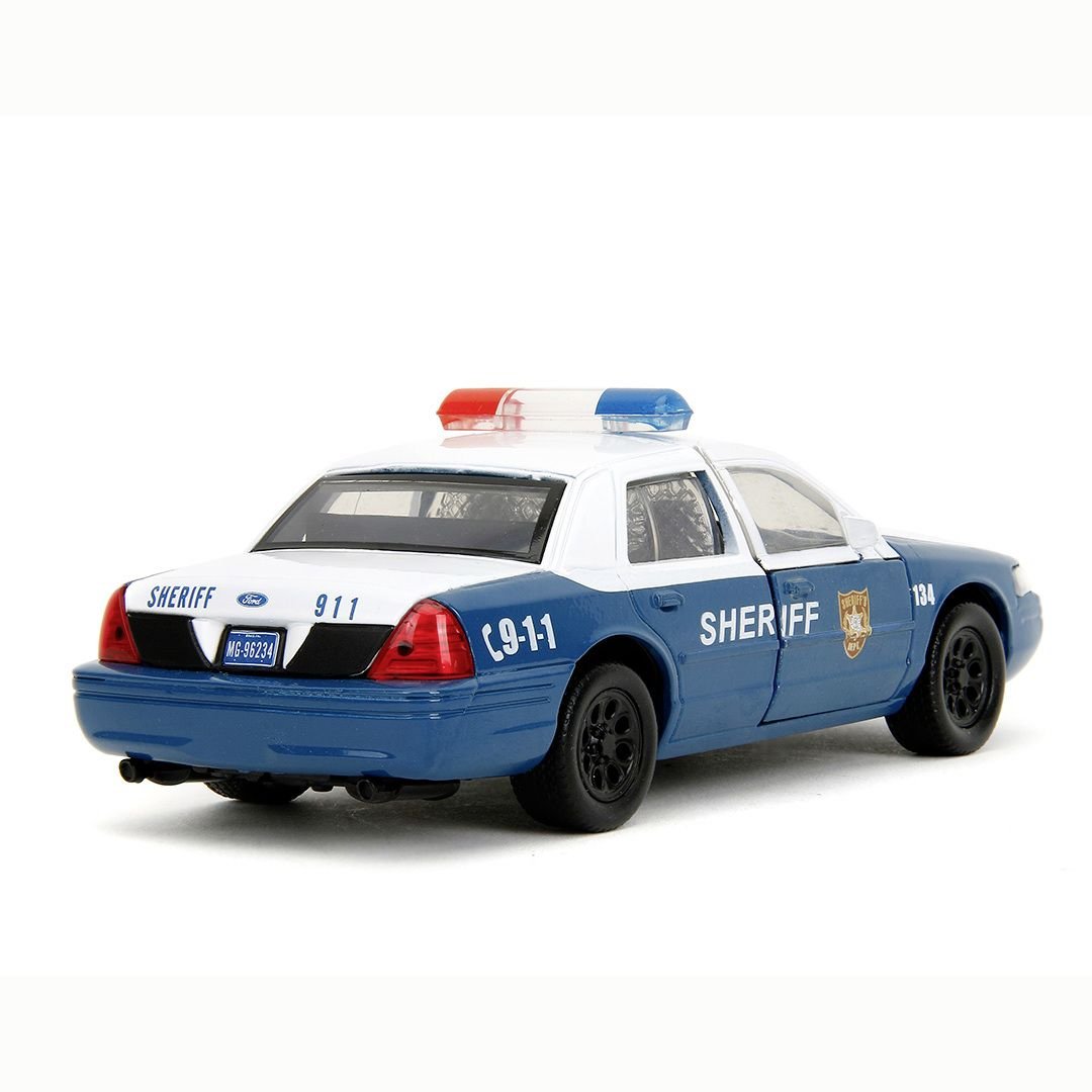 Jada the Walking Dead Rick Crimes masinuta metalica Ford Crown Victoria scara 1:32 - Publisol.ro