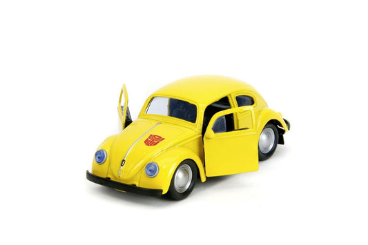 Jada transformers masinuta metalica bumblebee volkswagen beetle scara 1:32, Simba - Publisol.ro