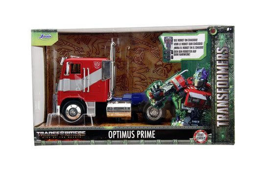 Jada transformers t7 optimus prime 1 camion metalic scara 1:24, Simba - Publisol.ro