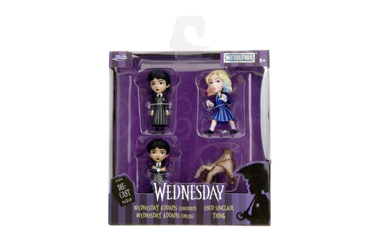 Jada wednesday set 4 figurine metalice 6.5cm, Simba - Publisol.ro