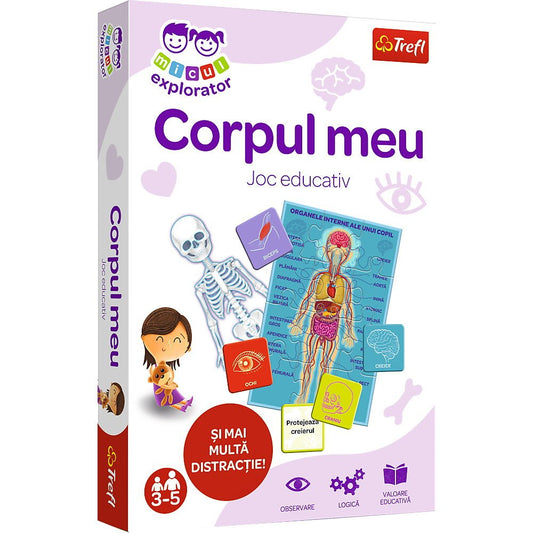 Joc corpul meu micul explorator, Trefl - Publisol.ro