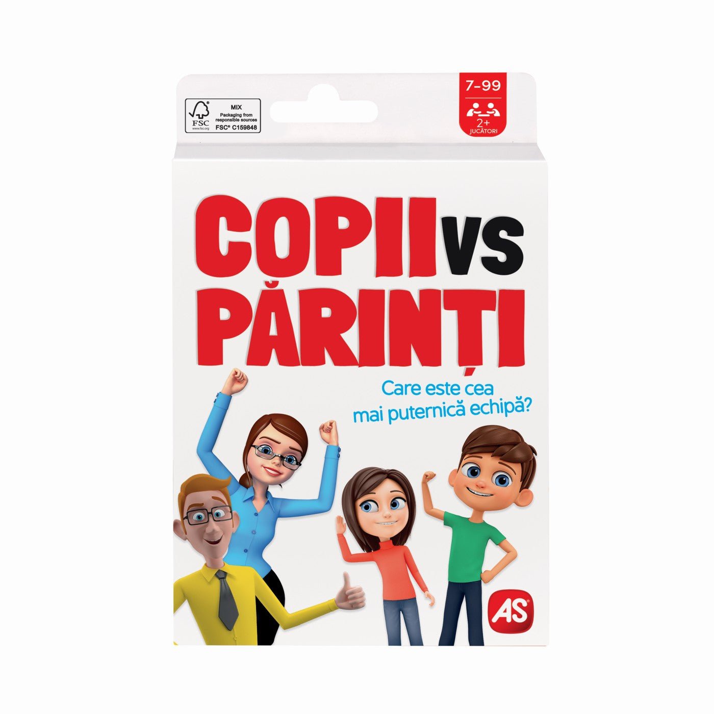 Joc de carti copii vs parinti - Publisol.ro