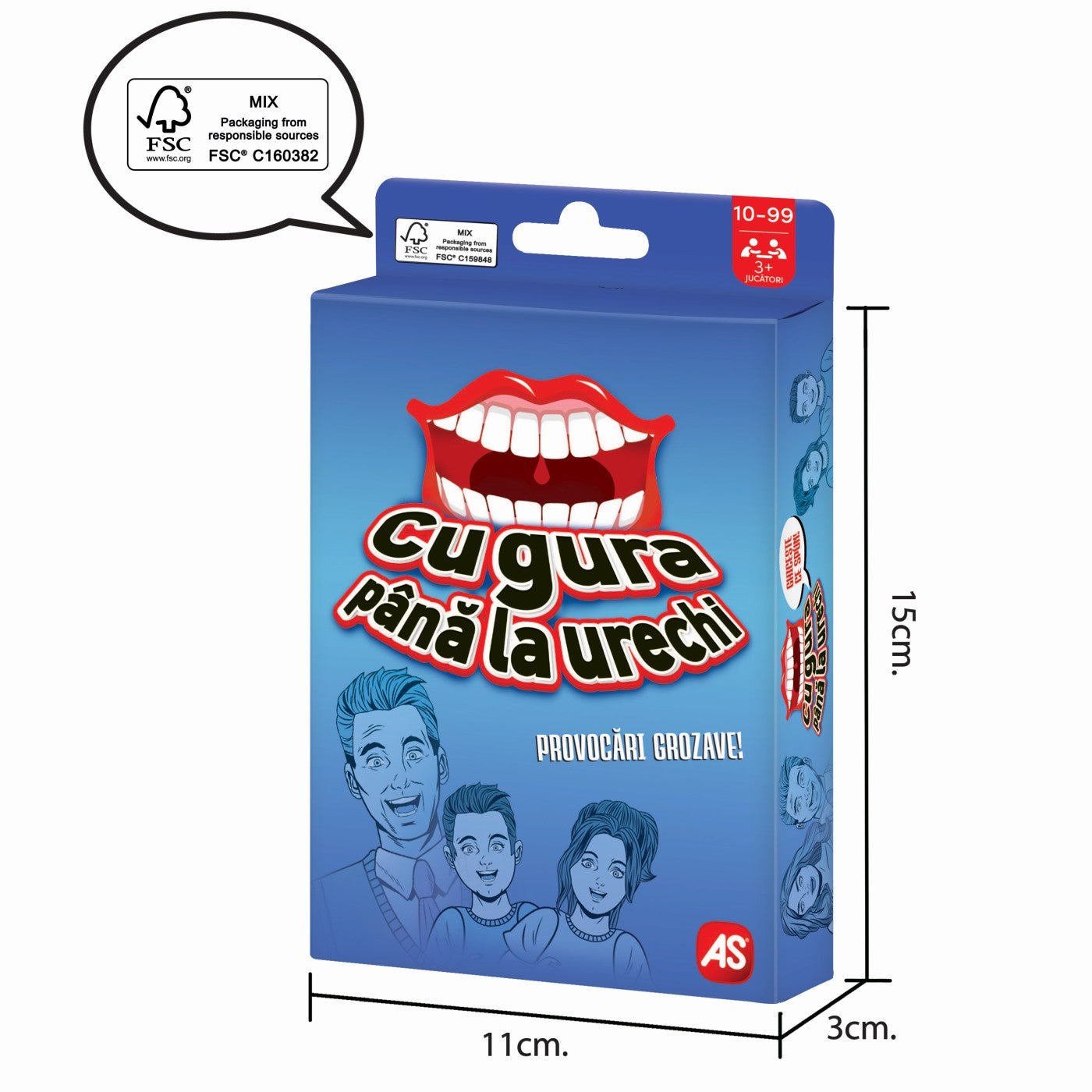 Joc de carti cu gura pana la urechi - Publisol.ro