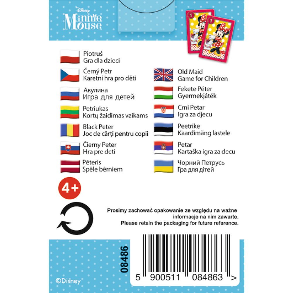 Joc de carti pacalici Minnie - Publisol.ro