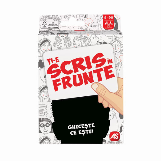 Joc de carti ti - e scris in frunte - Publisol.ro