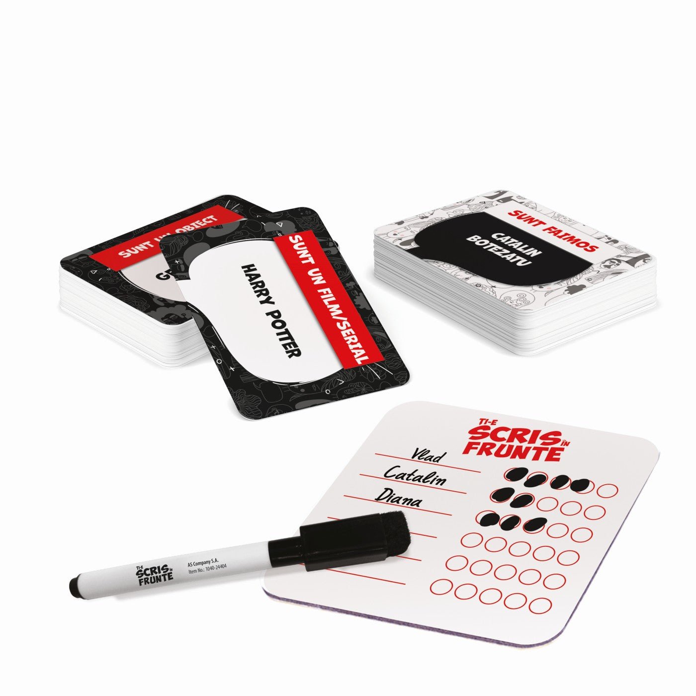 Joc de carti ti - e scris in frunte - Publisol.ro