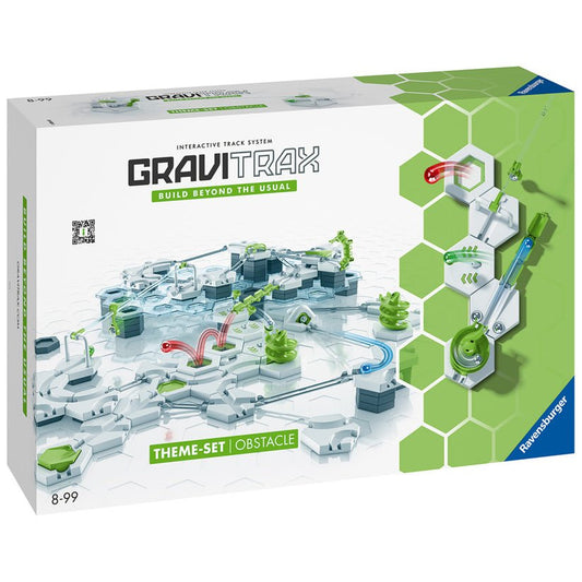 Joc de constructie Gravitrax Starter Set Obstacle, set de baza Cursa cu Obstacole, multilingv incl. RO, Ravensburger - Publisol.ro