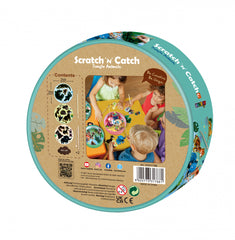 Joc de pescuit 2in1 razuibil - Scratch  N  Catch- Animale Jungla - Avenir