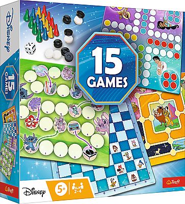 Joc de societate Disney colectie 15 jocuri - Publisol.ro
