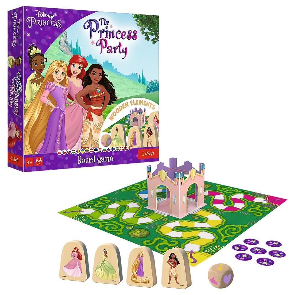 Joc de societate Disney princess petrecerea printeselor - Publisol.ro