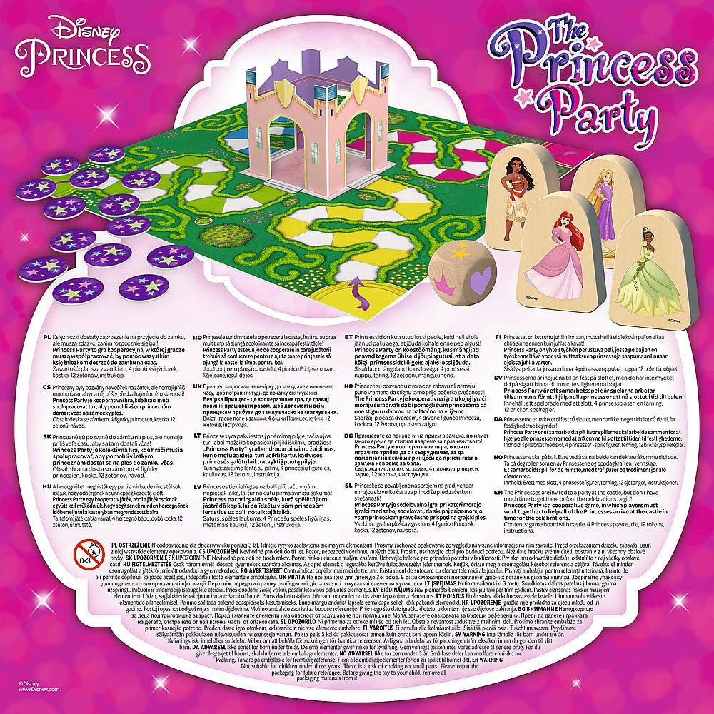 Joc de societate Disney princess petrecerea printeselor - Publisol.ro