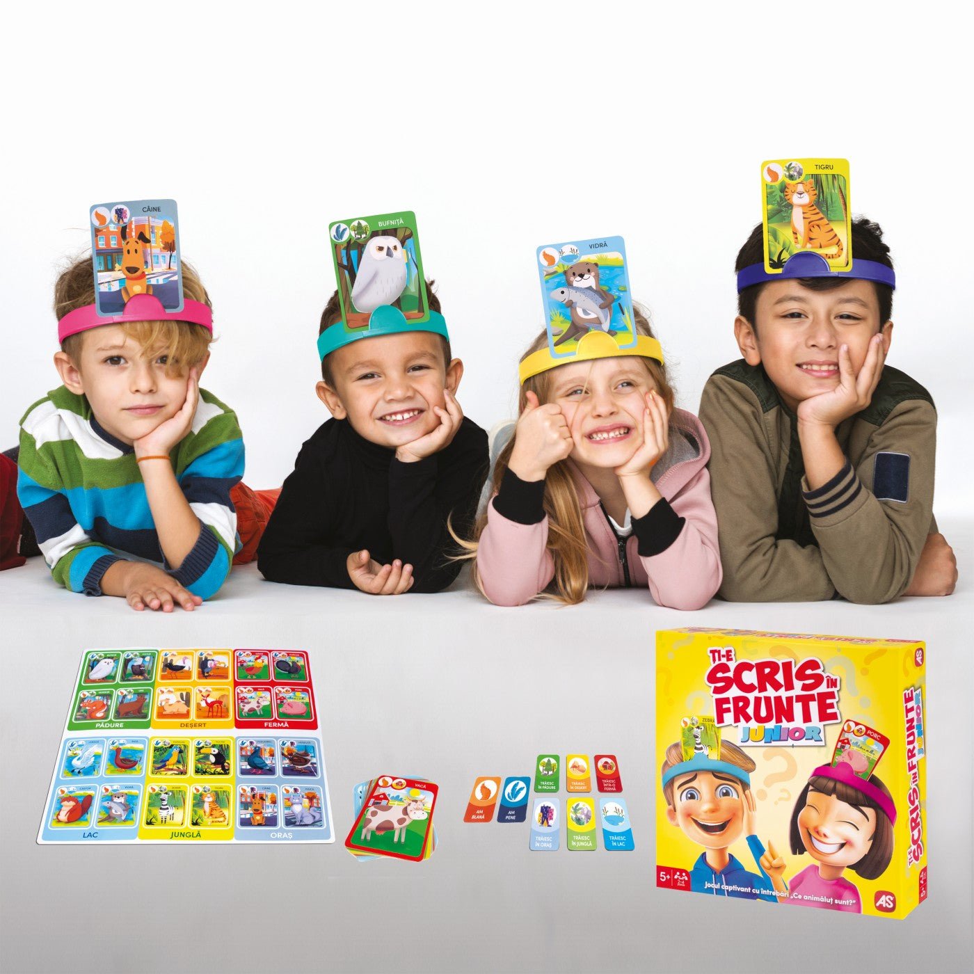 Joc de societate ti - e scris in frunte junior - Publisol.ro