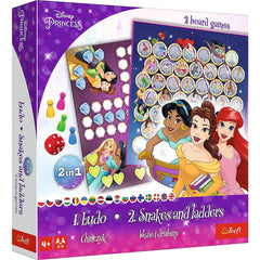 Joc Disney princess 2 in 1 ludo si serpisori scari - Publisol.ro