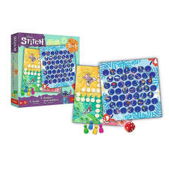 Joc Disney Stitch 2 in 1 ludo si serpisori scari - Publisol.ro