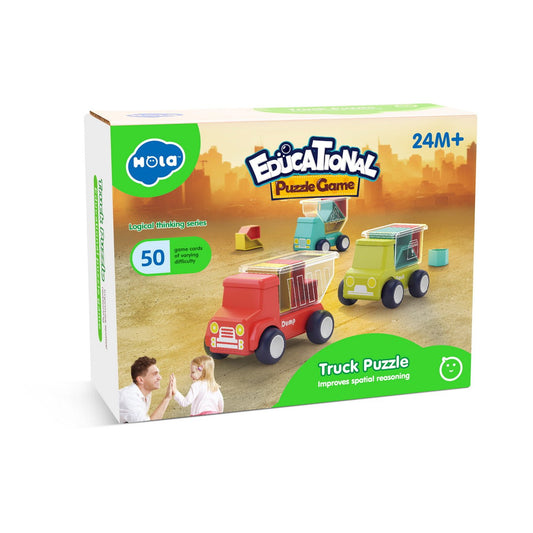 Joc educational camionul buclucas, Jucarii Bebe - Publisol.ro