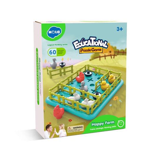 Joc educational ferma vesela, Jucarii Bebe - Publisol.ro