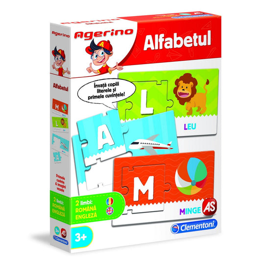 Joc educativ agerino alfabetul, AS - Publisol.ro