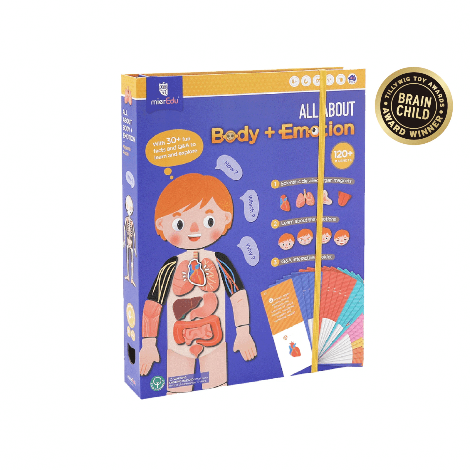 Joc educativ magnetic - Totul despre Corp si Emotii - mierEdu - Publisol.ro