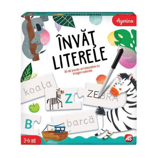 Joc invat literele, AS - Publisol.ro