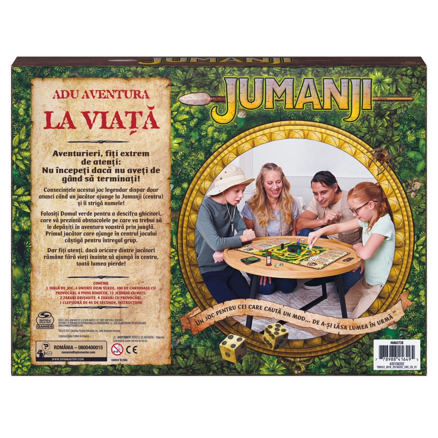 Joc jumanji in limba romana - new - Publisol.ro