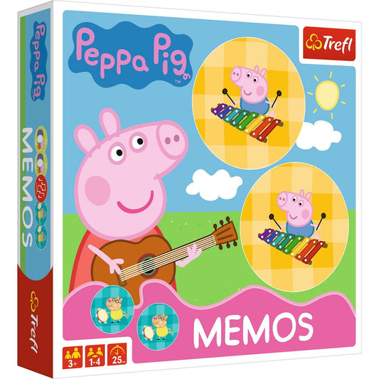 Joc memo peppa pig, Trefl - Publisol.ro