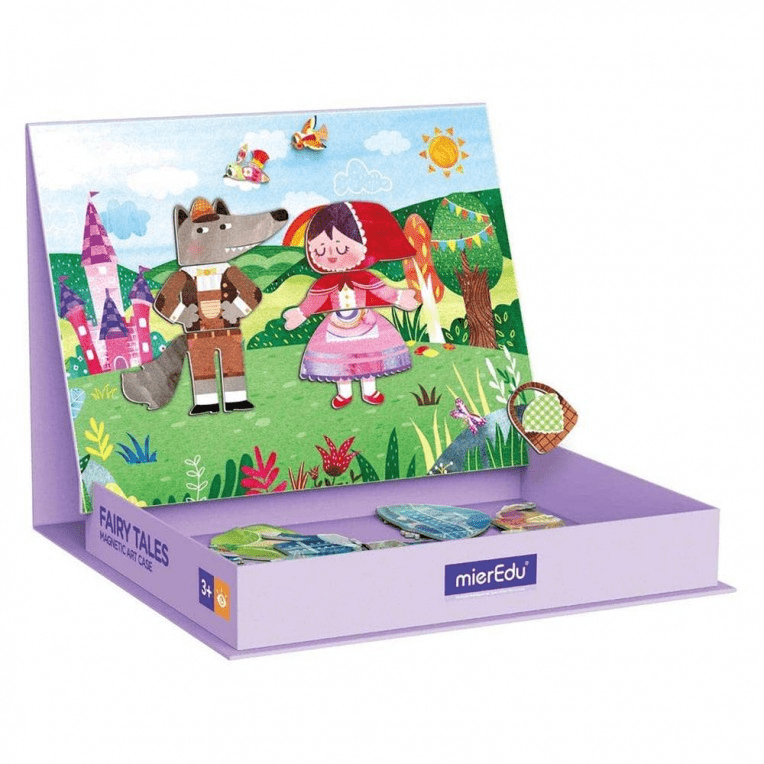 Joc puzzle magnetic de arta si asociere - Povesti - mierEdu - Publisol.ro