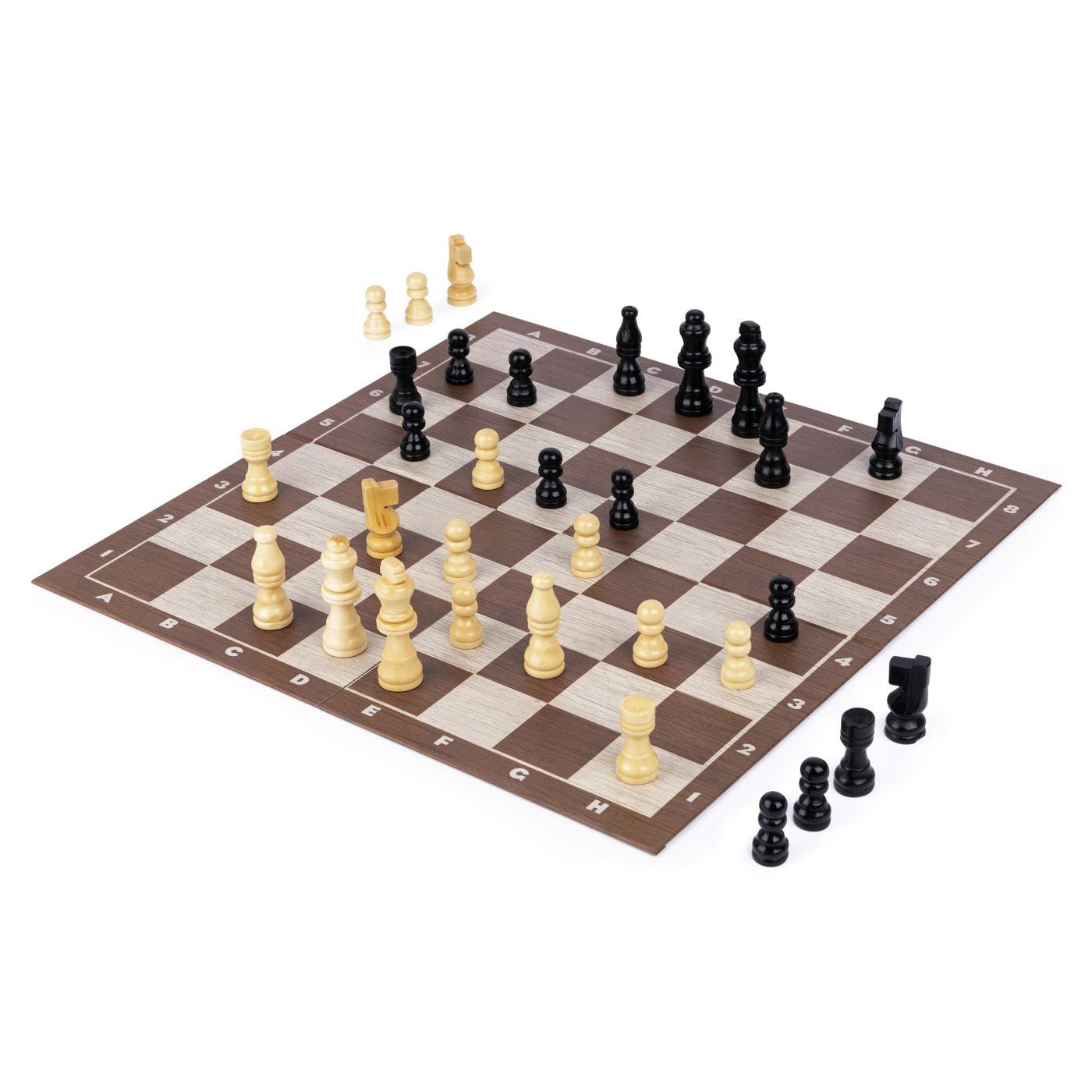 Joc sah cu tabla de lemn, Spin Master - Publisol.ro