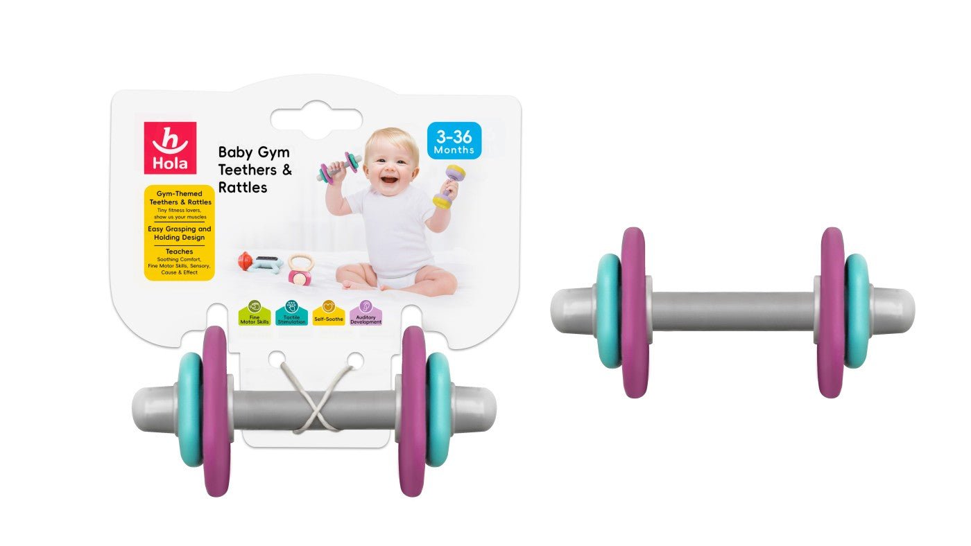 Jucarie dentitie haltera - Publisol.ro