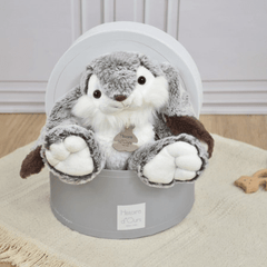Jucarie moale din plus - Iepurasul Marius, 30 cm, gri - Histoire d'Ours - Publisol.ro