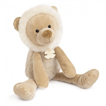 Jucarie moale din plus - Leu, 30 cm, bej - Histoire d'Ours - Publisol.ro