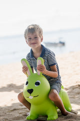 Jucarie saltareata gonflabila JUMPY - Iepuras verde - Gerardo Toys