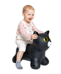Jucarie saltareata gonflabila JUMPY - Pisica neagra - Gerardo Toys